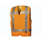 TRICORP WORKWER 158733 Turuncu İkaz Yeleği